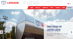 Desktop Screenshot of legios.eu